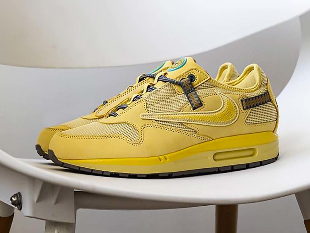 air max 1 jaune
