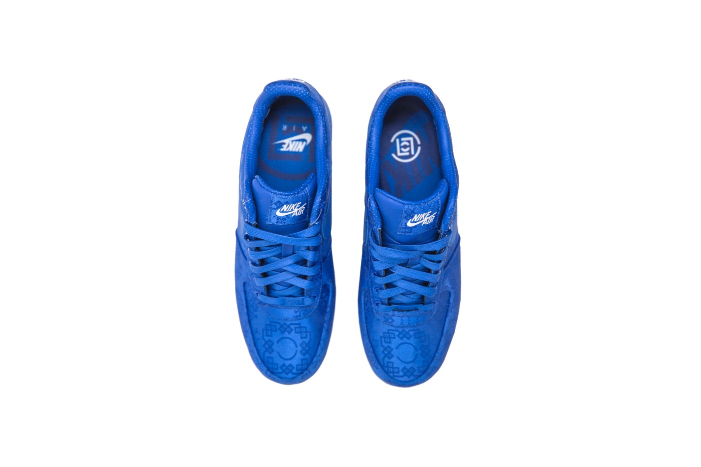 Clot retrouve Nike avec un coloris Royal Blue de leur Air Force 1 en soie |  WAVE®