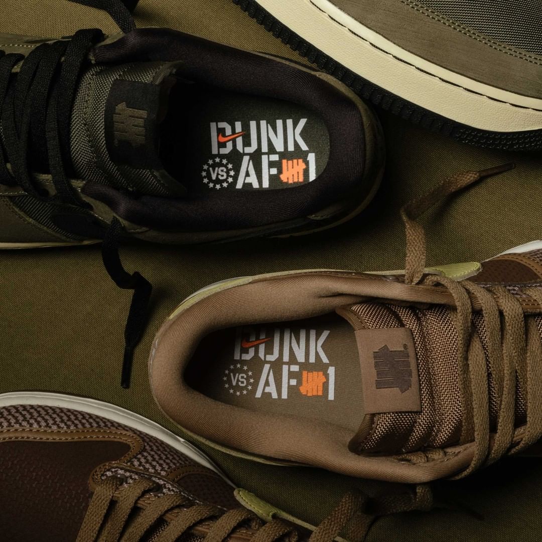 Les Undefeated x AF-1 \u0026 Nike Dunk Low 5 on It sortiront sur SNKRS - Le Site  de la Sneaker