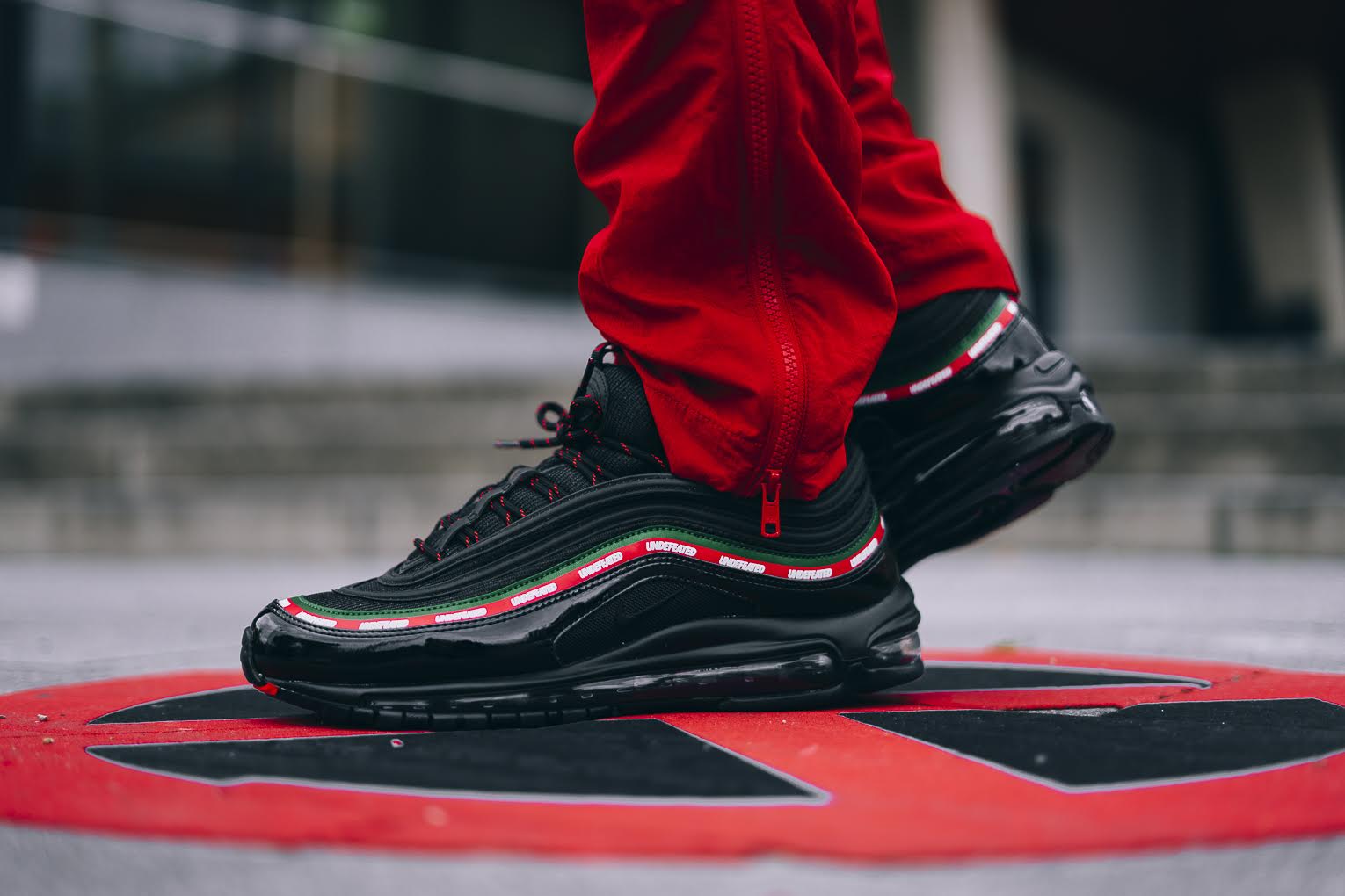 Undefeated x Nike Air Max 97 Black : On 