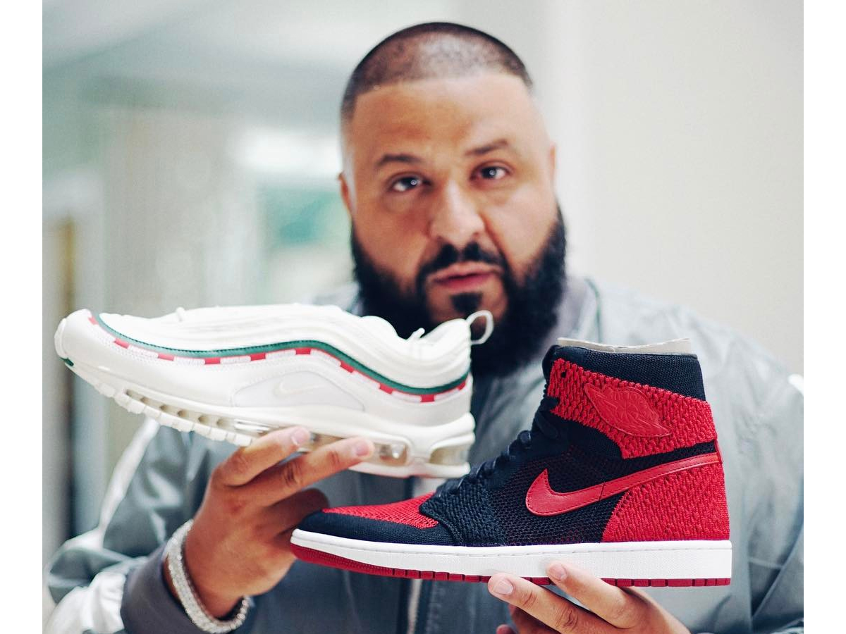 dj khaled nike air force