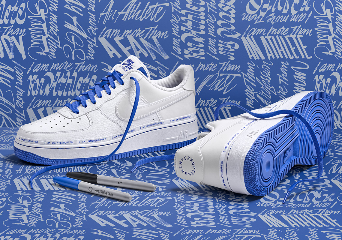 La Nike Air Force 1 x UNINTERRUPTED est 