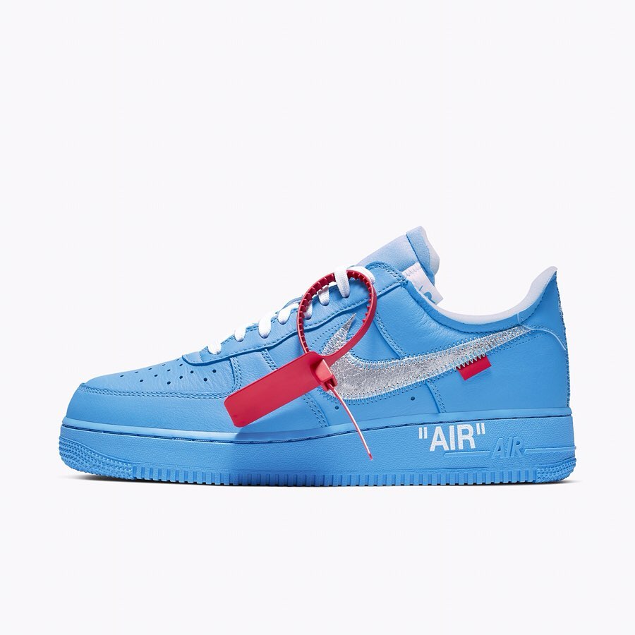 university blue af1