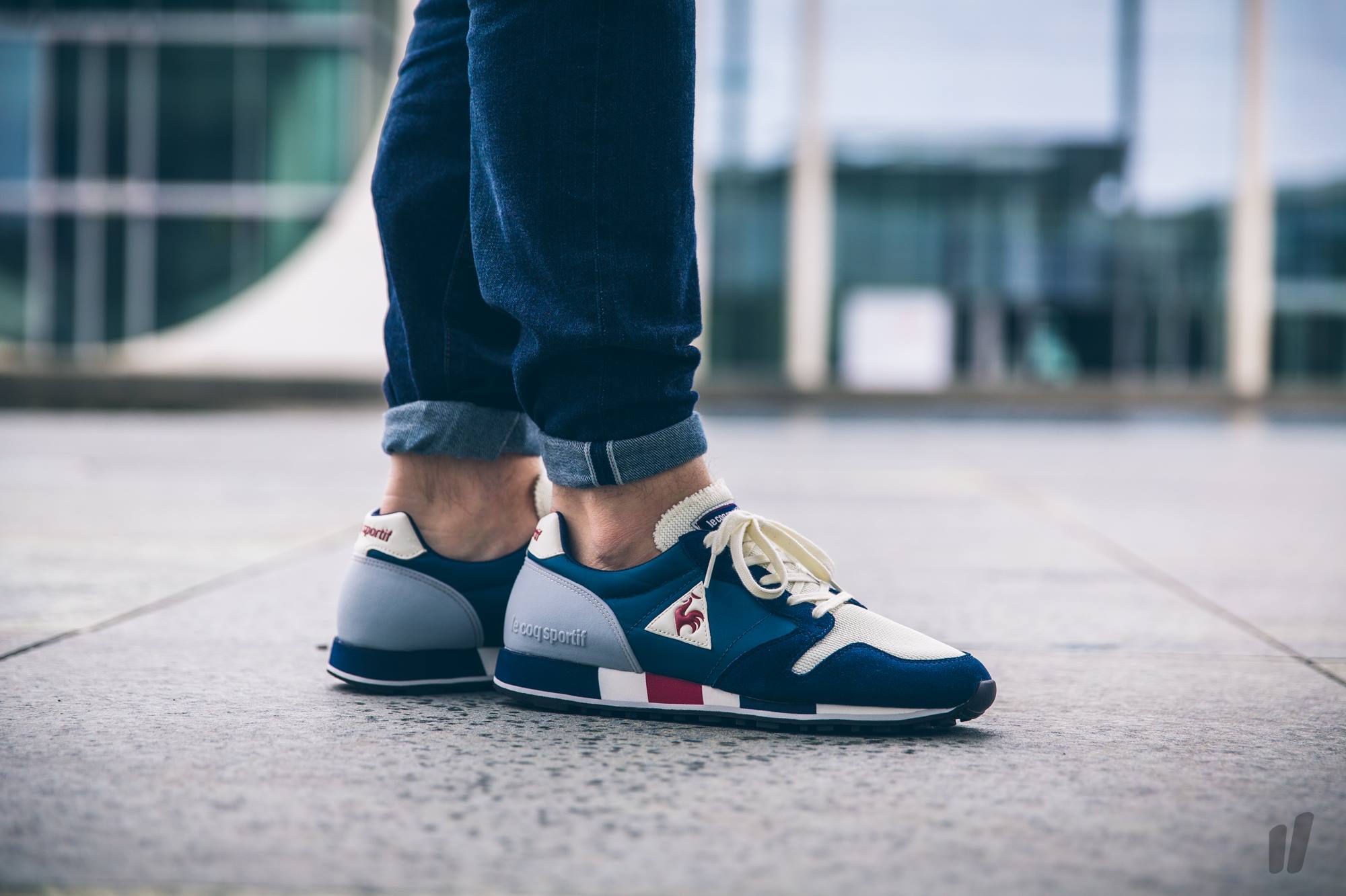 le coq sportif omega leather