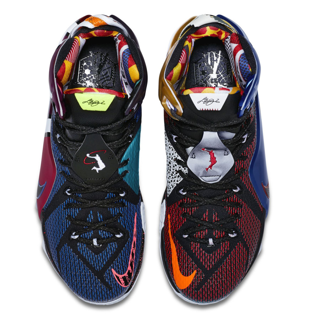 802193-909 Nike Lebron 12 SE 'What The' - Infos Release