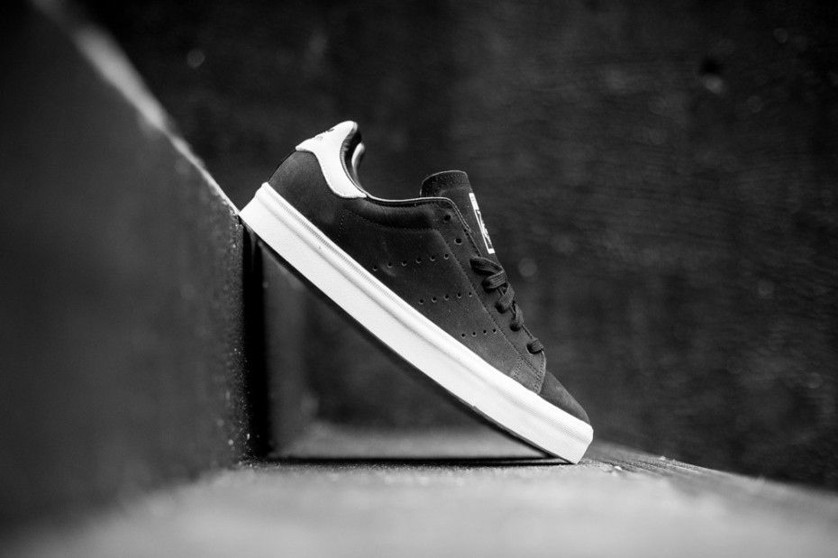 Adidas Stan Smith Vulc - Black_Black-White