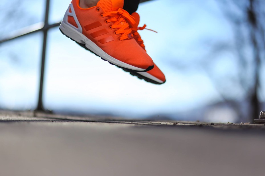 Adidas ZX Flux "Solar Orange"