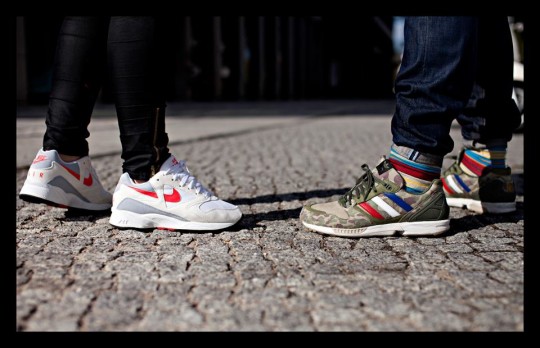 Amelie Fisher and L.Patrick Simensen - Nike Icarus Extra VS BAPE x Undefeated x Adidas Consortium ZX 5000