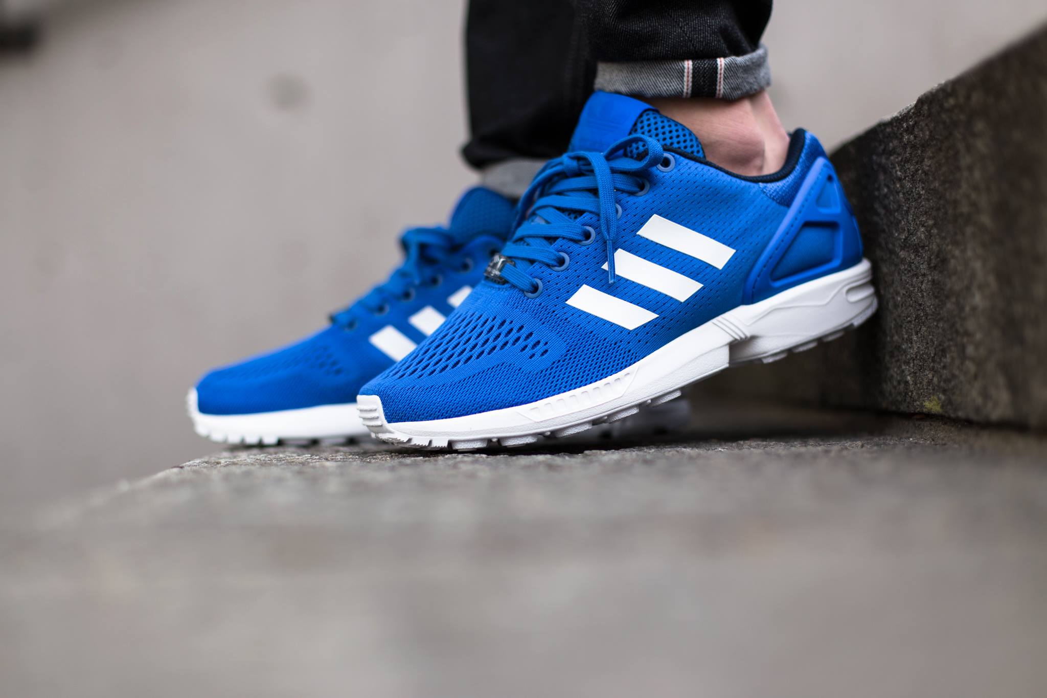Problema Marco Polo ley Adidas ZX Flux 'Blue' - WAVE®