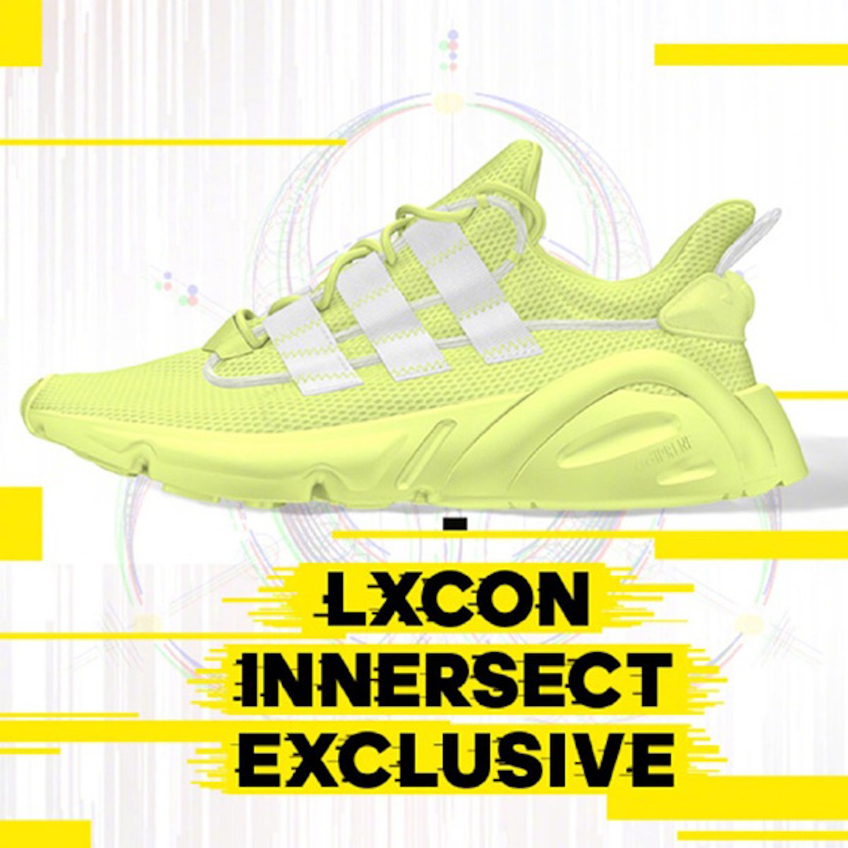 La Innersect x adidas LXCON Neon Green en images WAVE®