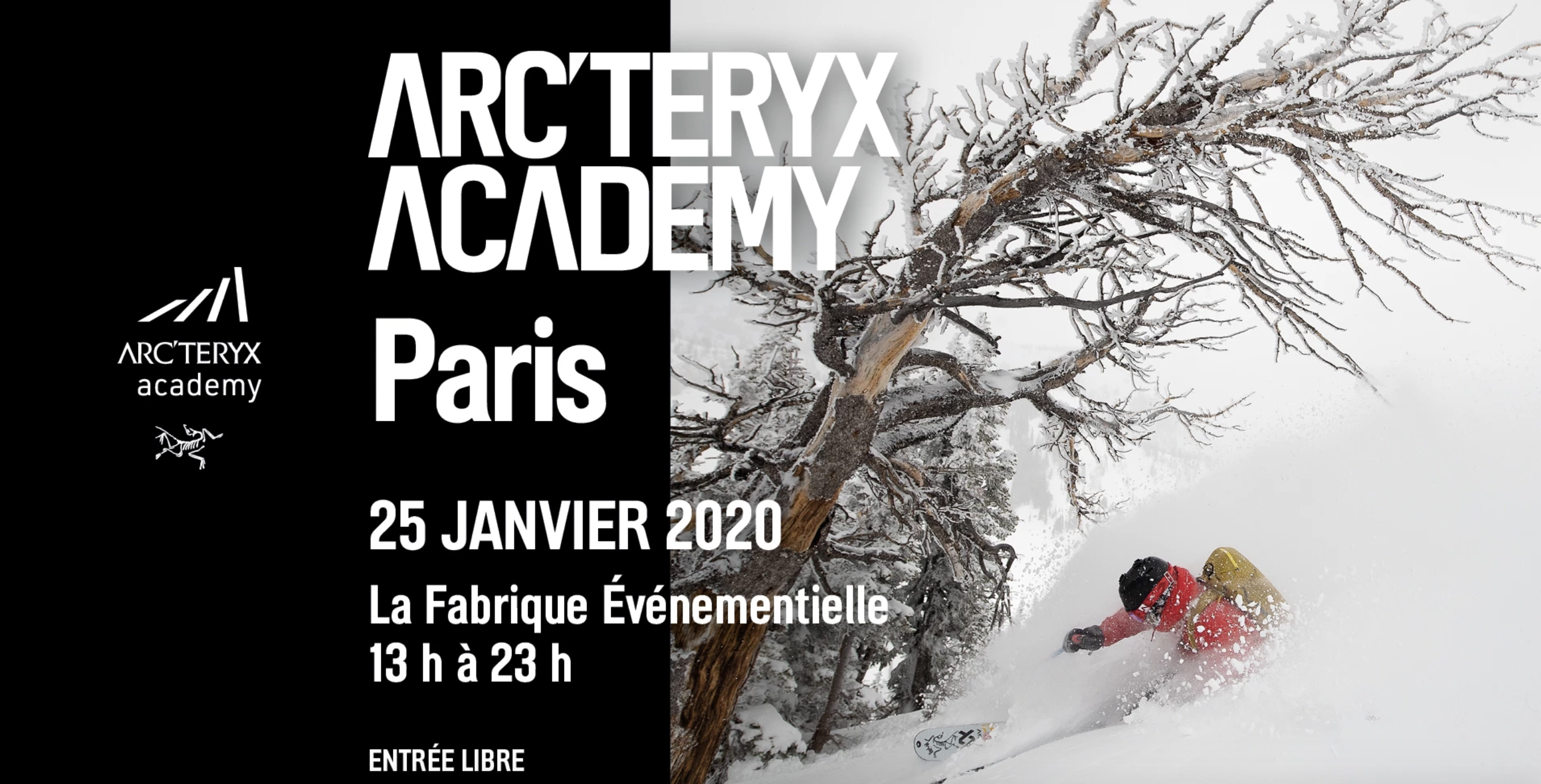 L'Arc'teryx Academy ouvre demain à Paris