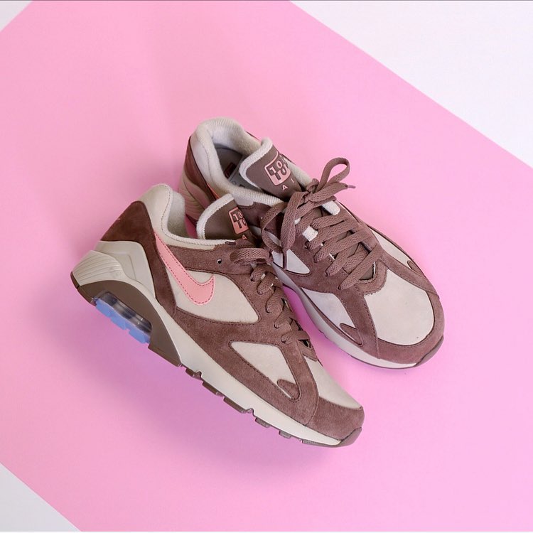 nike air max 180 string rust pink