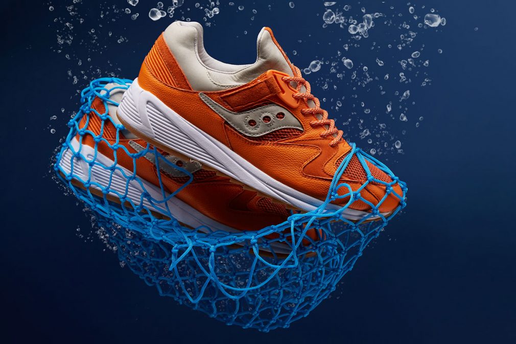 END x Saucony Grid 8500 Lobster 