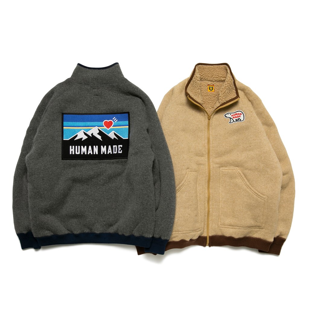 Human Made Fleece Jacket Duck | www.jarussi.com.br