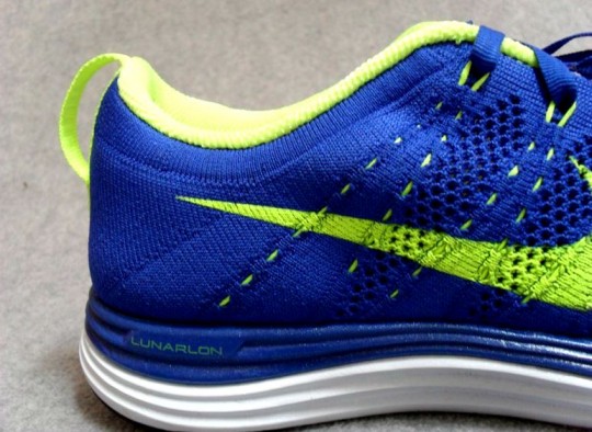Nike Flyknit Lunar1 Blue Yellow 4