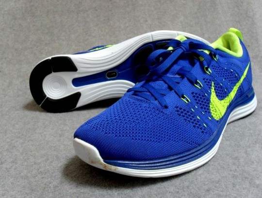 Nike Flyknit Lunar1 Blue Yellow