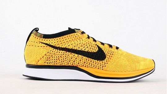 Nike Flyknit Racer Yellow