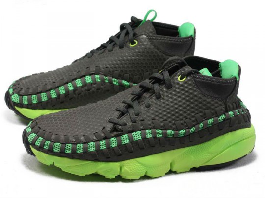 Nike Footscape Chukka Woven Black Green