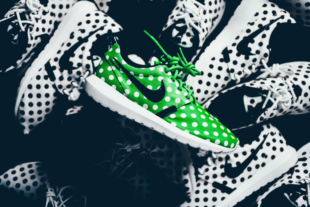 Nike Roshe NM QS Polka Dot Pack - Green:White