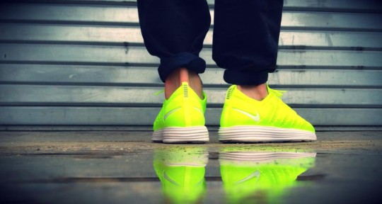 No Thedrifter - Nike HTM Flyknit Trainer+ 'Volt'