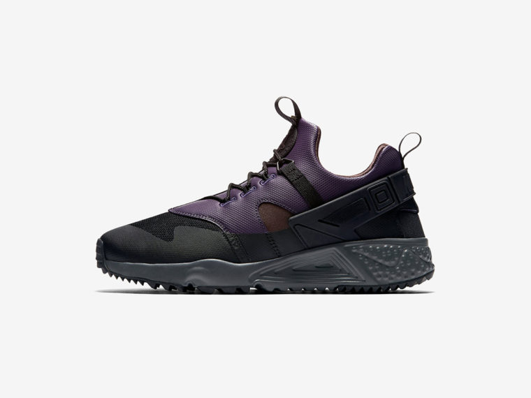 Nike Air Huarache Utility Purple Black