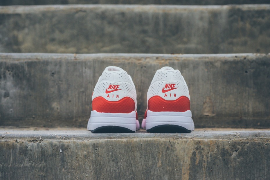 Nike Air Max 1 Ultra Moire - White/Challenge Red