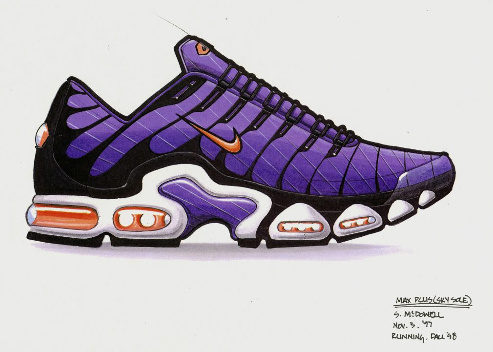 Nike Air Max Plus original sketche