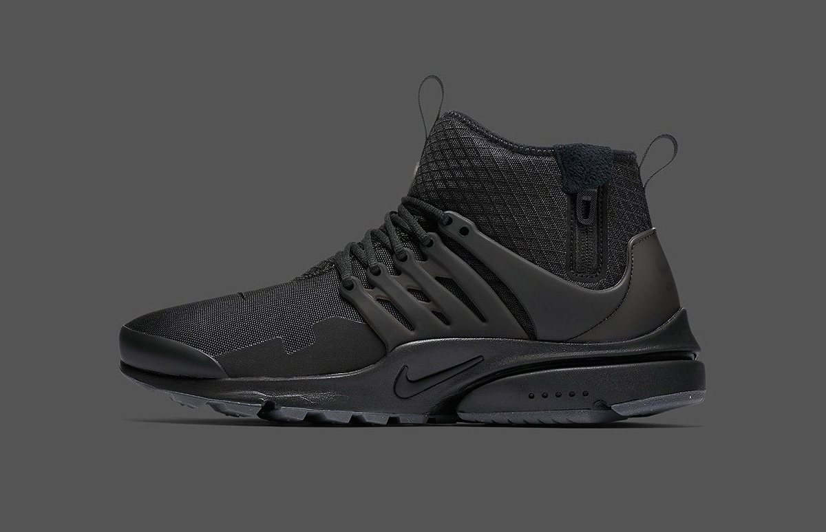 nike presto mid black