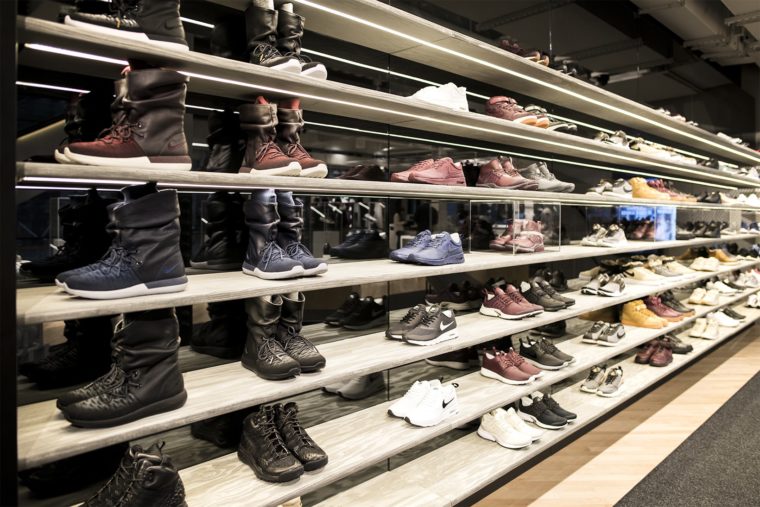 Inside Nike Store Soho