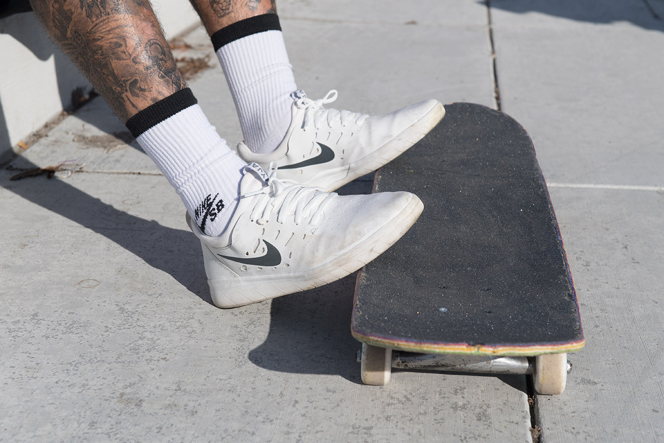 الوان لمبات الليد Nyjah Huston présente sa première skate shoes chez Nike SB - WAVE® الوان لمبات الليد