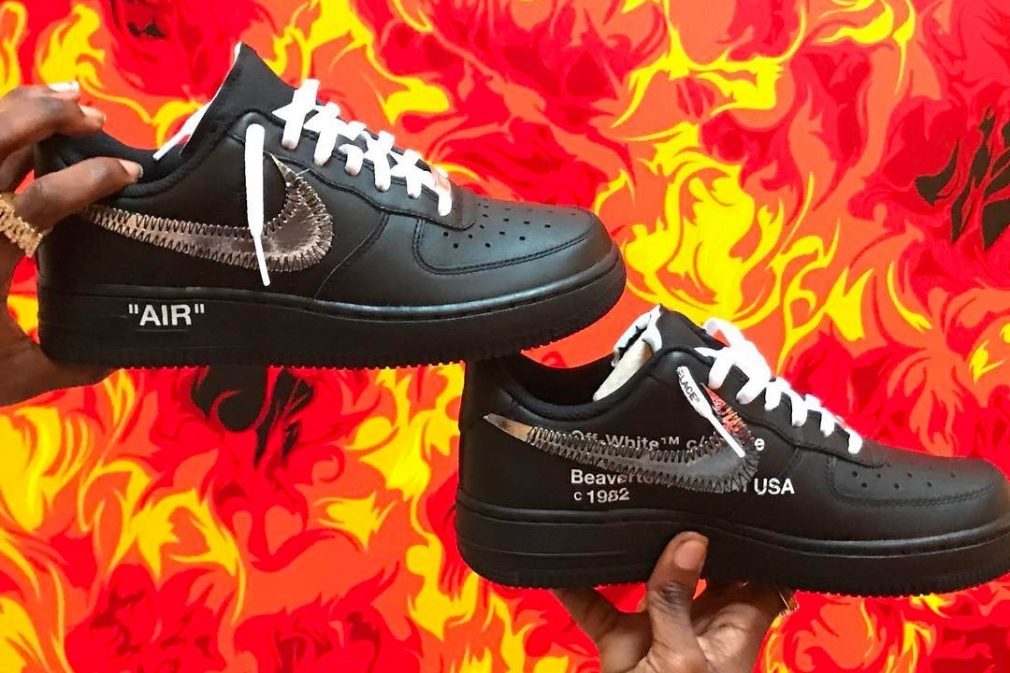 Off White x Nike Air Force 1 Low Black