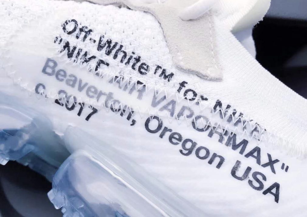 Off White x Nike Vapormax White preview