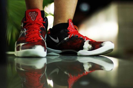 Sean Salumbides - Nike Kobe 8 Red Boa 'Milk Snake'