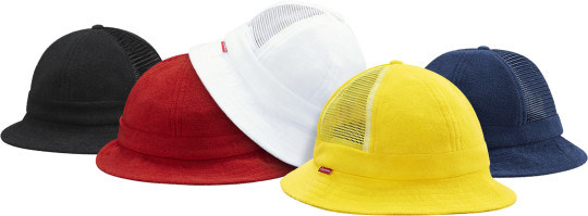 Supreme Terry Side Mesh Bell Hat