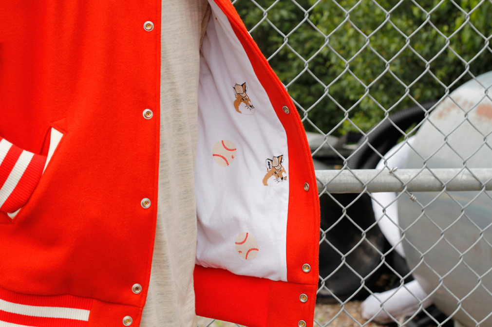 reebok  Maison Kitsune  Automne:Hiver  2015 -  Baseball Jacket