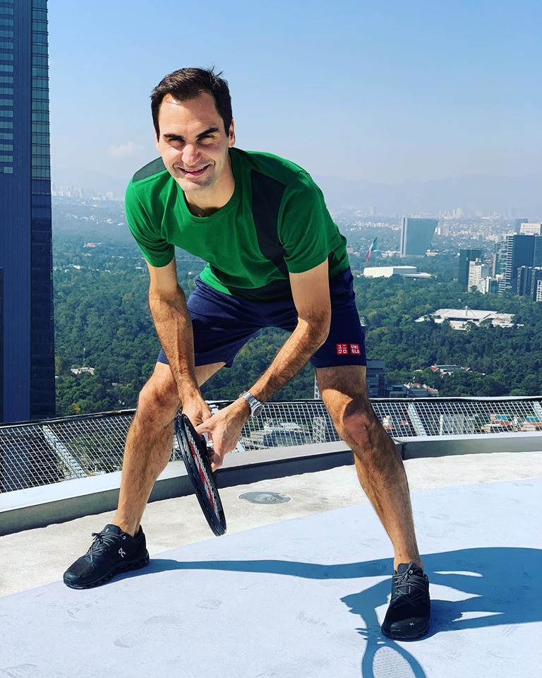 Roger Federer On Running investissement 