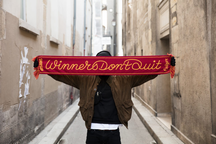 Shoes Up x Ceizer "Quitters Don’t Win"