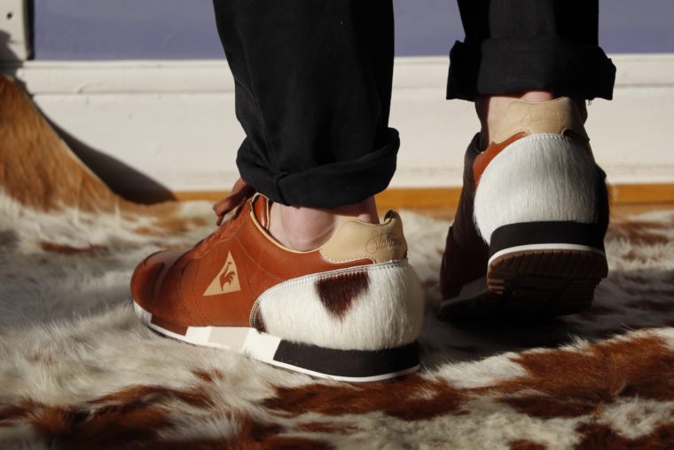 Starcow x Le Coq Sportif Omega OG MIF Leather Brown