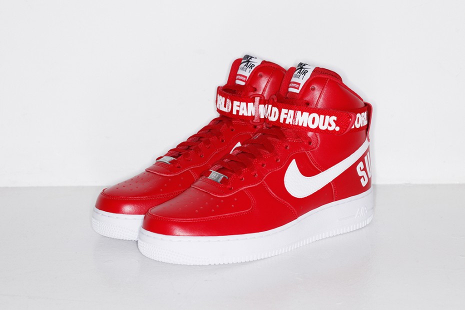 Supreme x Nike 2014 Fall/Winter Air Force 1 High Collection