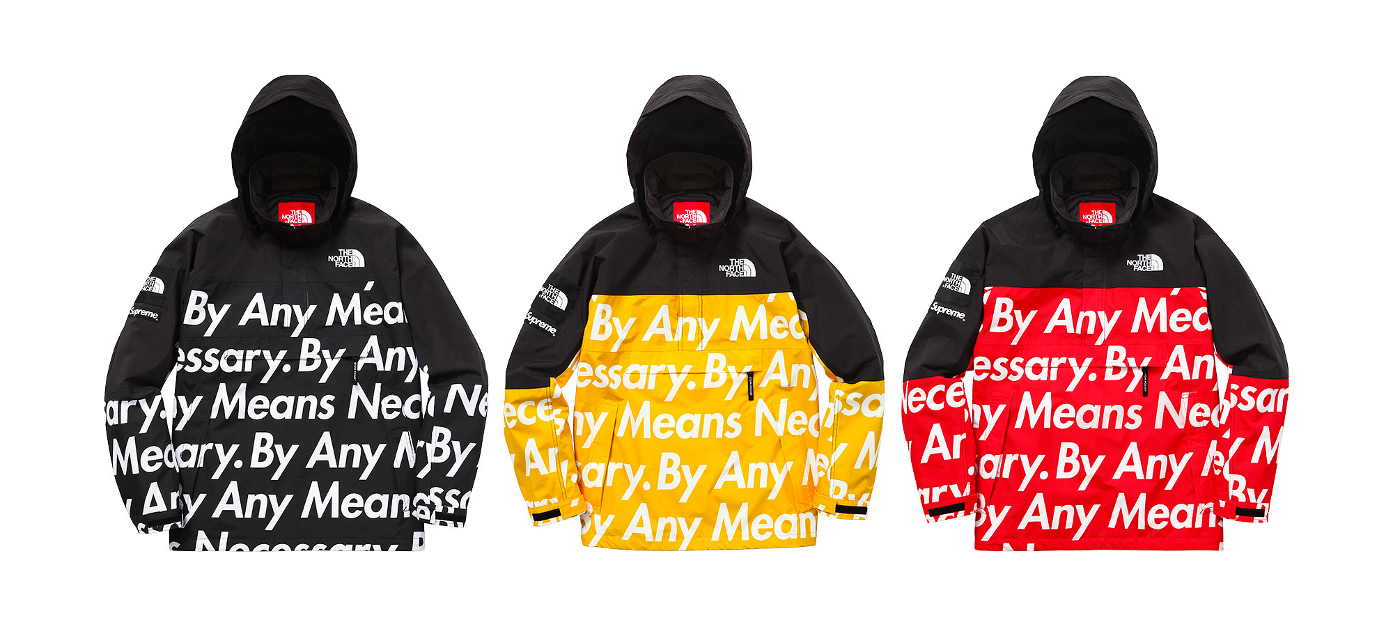 Supreme x north face by any means outlet necessary