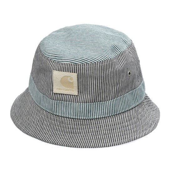 Vans Classics x Carhartt Hickory Stripe Bucket Hat 1