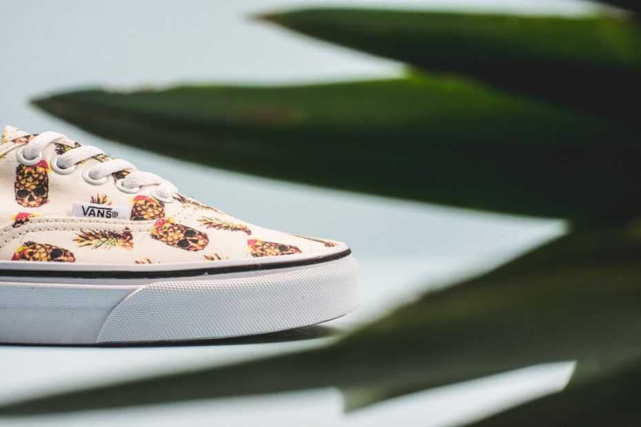 Vans Authentic Drained and Confused - 'Pineapple White'