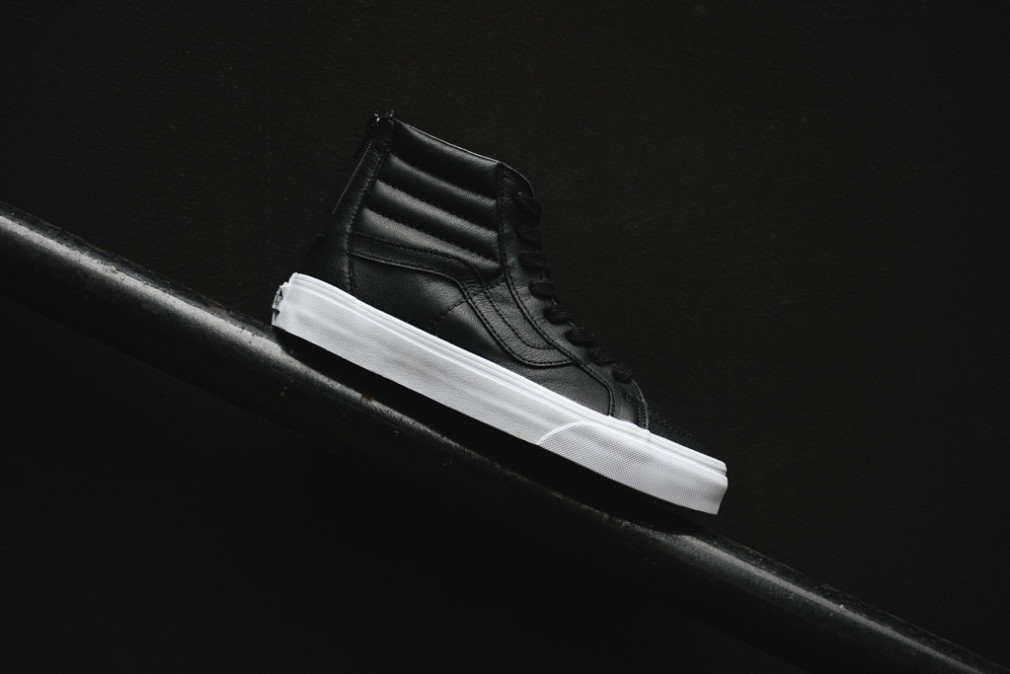 Vans SK8-Hi Reissue Premium Leather "Black/White"