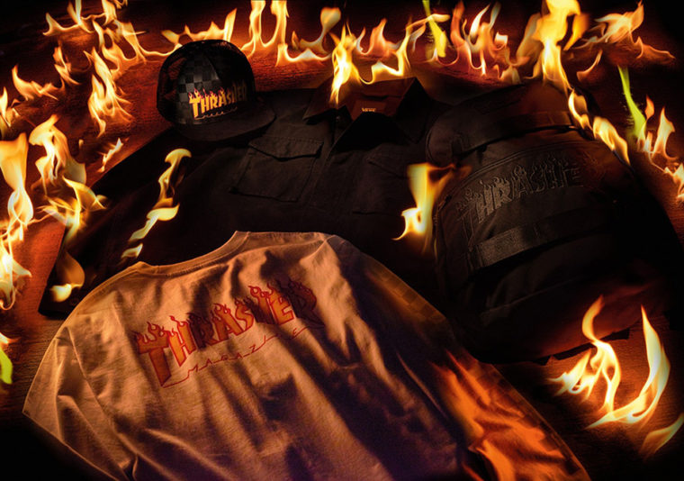 Vans x Thrasher Flame Logo Collection