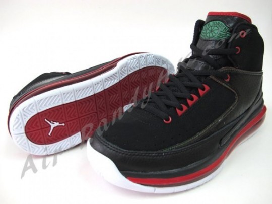 Air Jordan 2.0 GS – Black/ Pink – Green