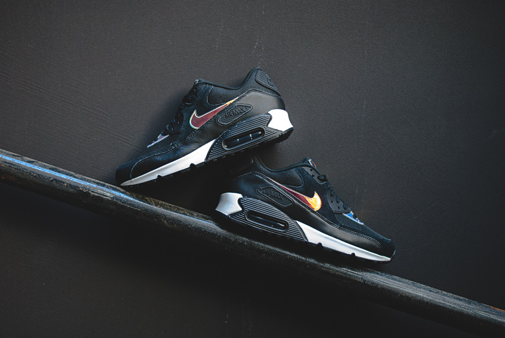 nike air max 90 premium black