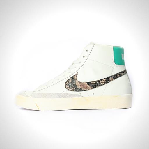 womens blazer mid 77 snakeskin
