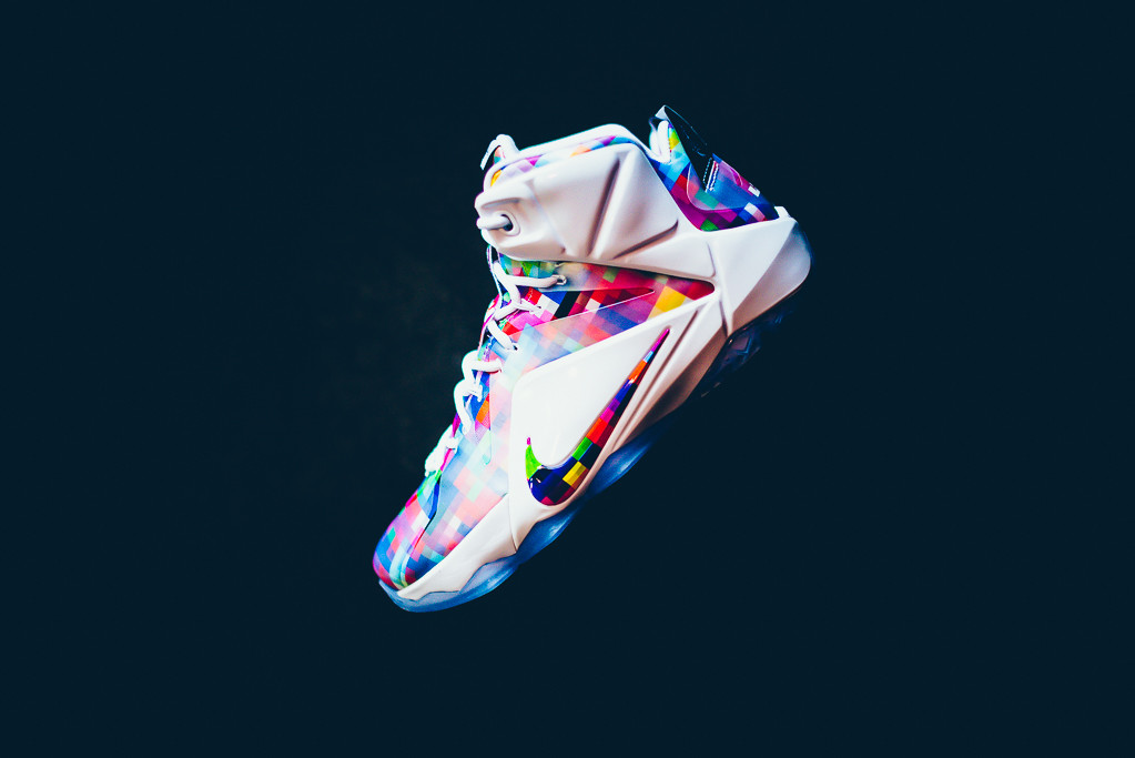 lebron 12 multicolor