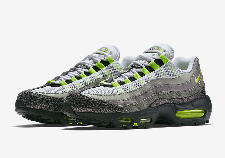 nike air max 95 safari black infrared