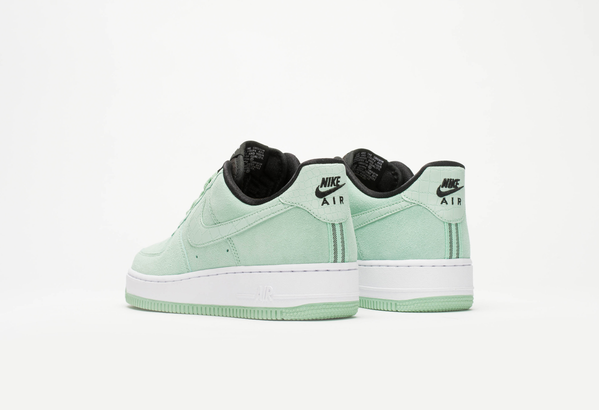 nike wmns air force 1 low 07 essential green paisley